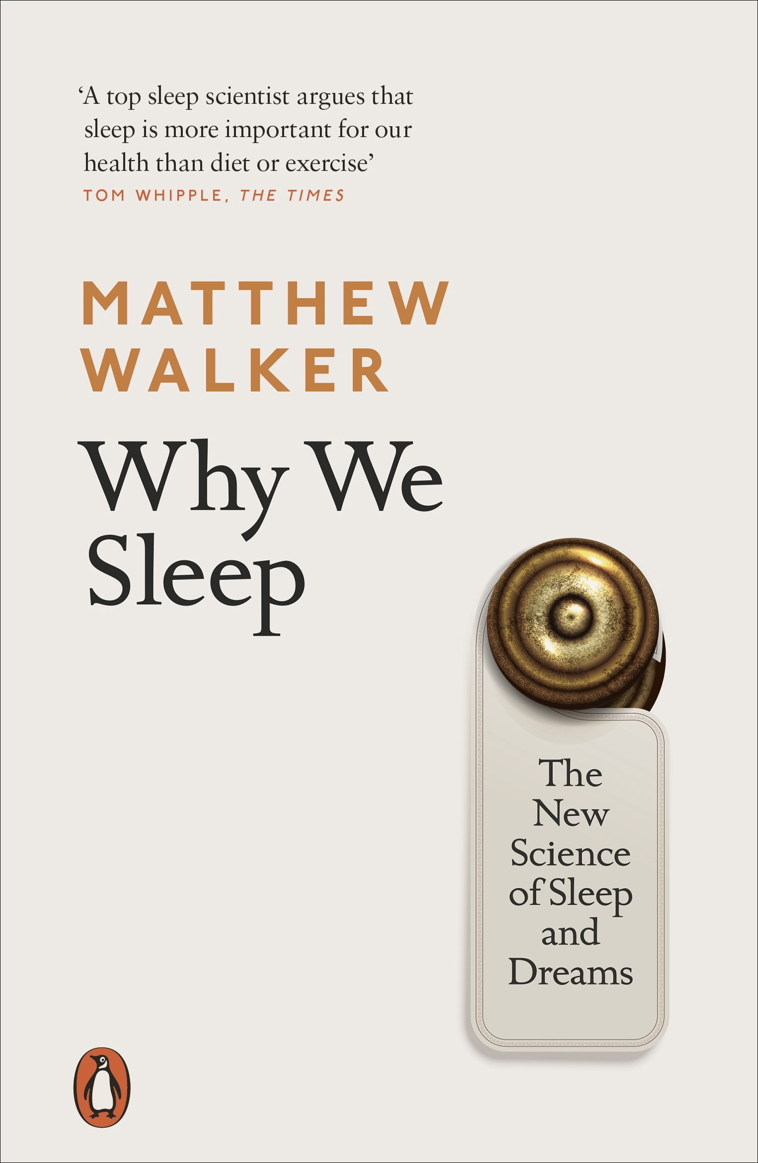 why we sleep cover